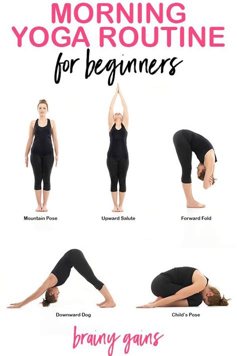 Minute Beginner Yoga Routine For Busy Mornings Yoga Routine Guten