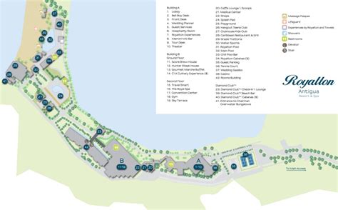resort map royalton antigua antigua barbuda