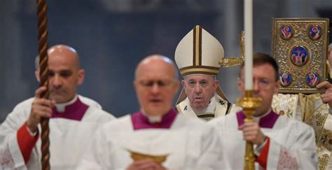 El Papa Francisco Preside La Misa Del Domingo De Pascua M S Discreta Y