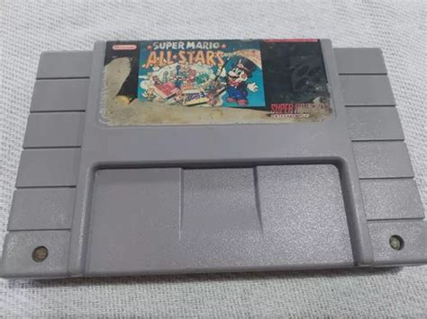 Cartucho Super Mario All Stars Original De Super Nintendo