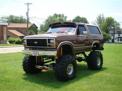 1983 Bronco On 44s Ford Bronco Trucks Monster Trucks