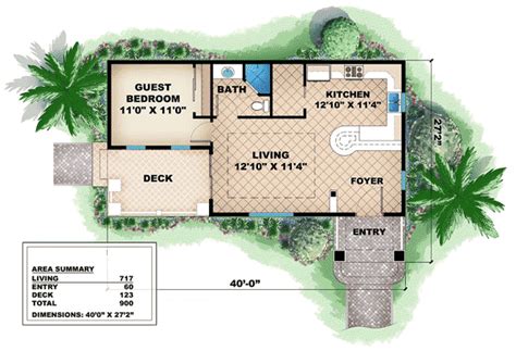 Quaint Cottage Guest House 66262we Architectural Designs House Plans