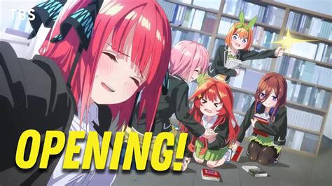 Reaction All Opening Dello Special Di Quintessential Quintuplets Anime