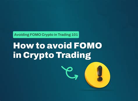 How To Avoid Fomo In Crypto Trading