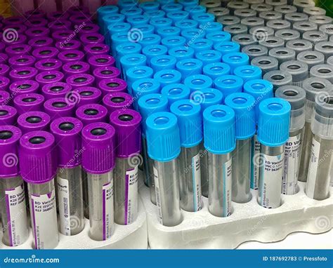 Medical Tests Bottles In A Laboratory Stock Image Image Of Consult