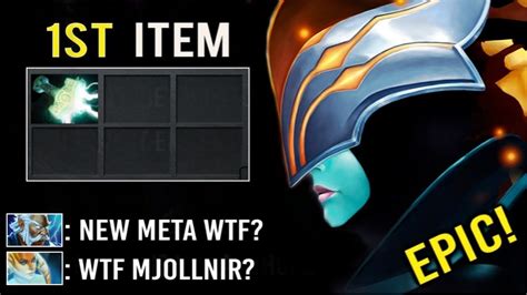 New Meta First Item Mjollnir Pa Crazy Fast Delete Naga Like A Boss Most