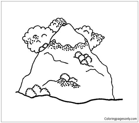 Splash Mountain Coloring Pages At Free Printable