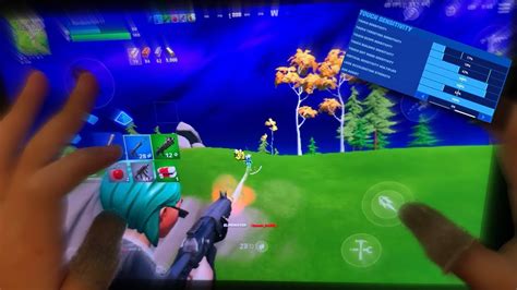 The Best Settings And Hud For Fortnite Mobile Fortnite Mobile Handcam