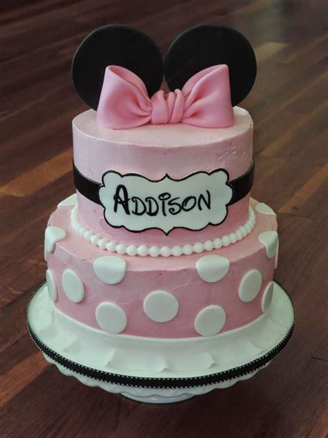 Cakes By Becky Buttercream Minnie Mouse Cake