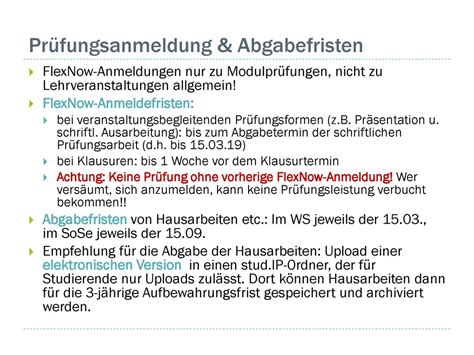 Infos für Lehrende zum Semesterstart ppt herunterladen