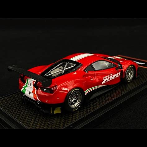 Ferrari 488 GT3 2020 Rouge Corsa 1 43 BBR Models BBRC238