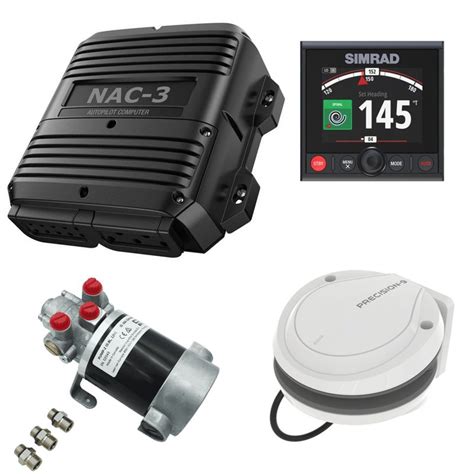 Pack Piloto Automático Lowrance Simrad NAC 3 AP44 VRF Alta Capacidad