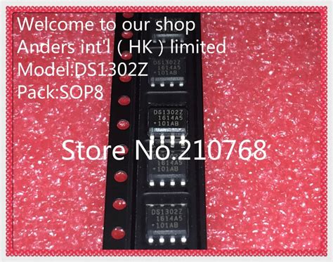 100pcs/lot DS1302Z+TR DS1302Z DS1302 SOP8-in Integrated Circuits from ...