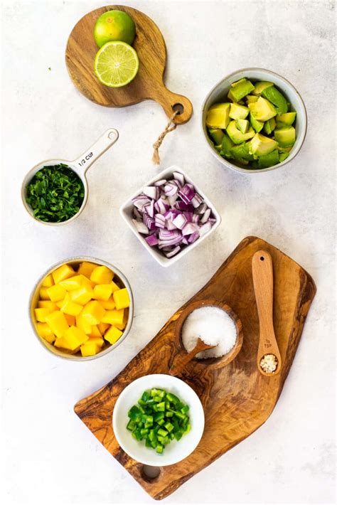 Mango Avocado Salsa Buns In My Oven