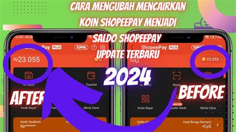 Tutorial Cara Convert Mengubah Koin Shopee Menjadi Saldo Shopeepay