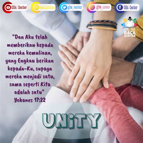 UNITY Yohanes 17 22 TB Gerakan Baca Alkitab