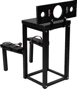 BDSM Bondage Sex Stuhl Mit Handschellen Halsband Folter Massagestuhl Sex Möbel Fetisch Sklave