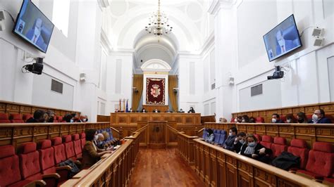 El pleno de las Cortes de Castilla La Mancha debatirá y votará el