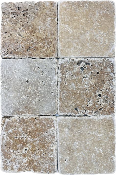 Classic Ivory Honed And Filled Travertine Stone Collective