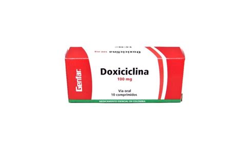 Doxiciclina 100 Mg 10 Tabl GF Uroccidente