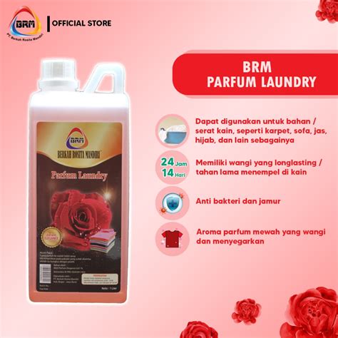 Pewangi Parfum Pakaian Laundry Tahan Lama Grade A Liter Brm