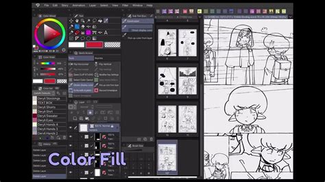 CLIP STUDIO PAINT on Twitter: "After you finish your lineart, it’s time for coloring! Check out ...