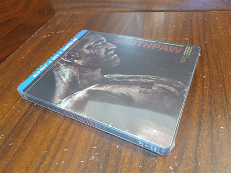 Southpaw Steelbook Blu Ray DVD NEW Sealed Free Box Shipping With