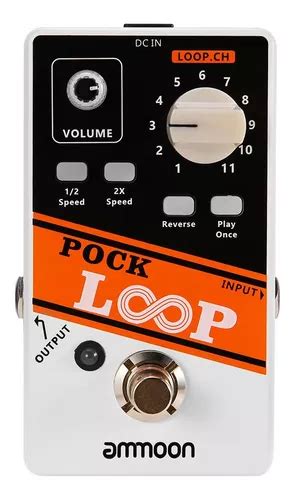 Pedal Guitarra Ammoon Looper Pock Loop Parcelamento Sem Juros