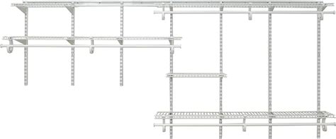 ShelfTrack Adjustable Wire Closet Storage ClosetMaid Pro