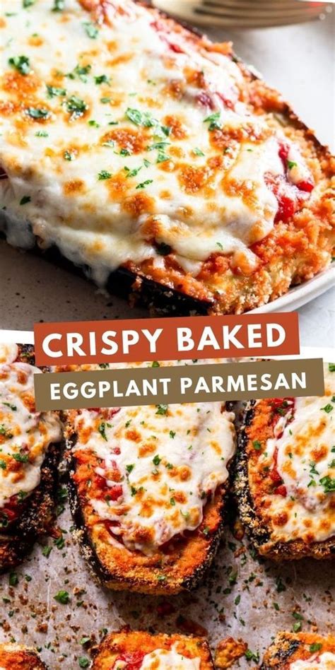 Crispy Baked Eggplant Parmesan Artofit