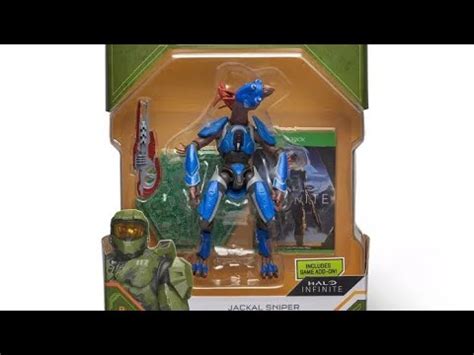 Halo Infinite Jackal Sniper Action Figure By Jazwares Youtube