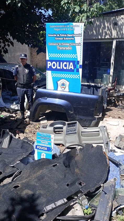 Allanaron Un Desarmadero De Autos En Esteban Echeverr A Un Detenido