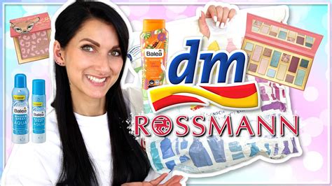 Xl Dm Und Rossmann Haul April Viele Neuheiten Make Up Beauty