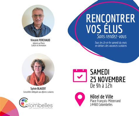 Rencontrez Vos élus Mairie De Colombelles