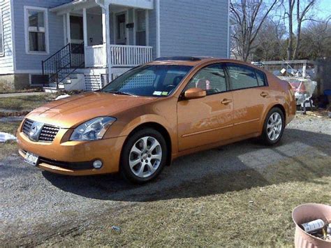 Nissan Maxima Orange Reviews Prices Ratings With Various Photos