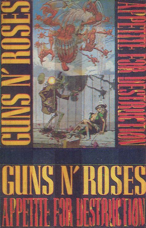 Guns N Roses Appetite For Destruction 1992 Cassette Discogs