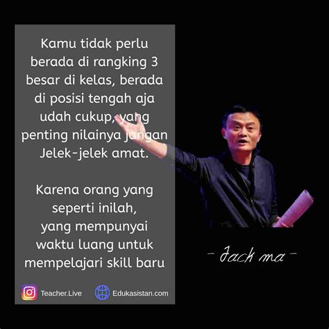 20 Kata Kata Bijak Jack Ma Yang Penuh Makna Dan Inspiratif