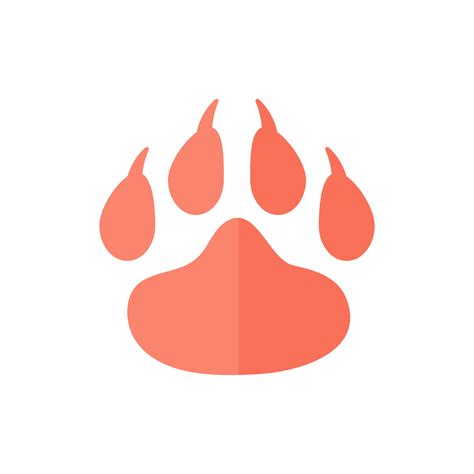 Dog And Cat Paws With Sharp Claws Cute Animal Footprints 14488381 Png