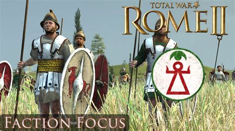 Total War Rome 2 Carthage Faction Focus Part 1 Specialist Troops Youtube