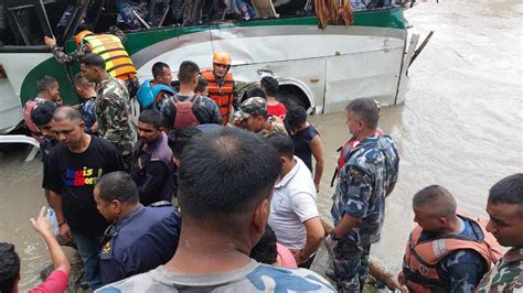 Passenger Bus Plunges Into Trishuli River Claiming 8 Lives