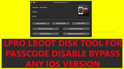 Ios Iphone Passcode Disable Bypass Lll Activation Backup Via Pwndfu