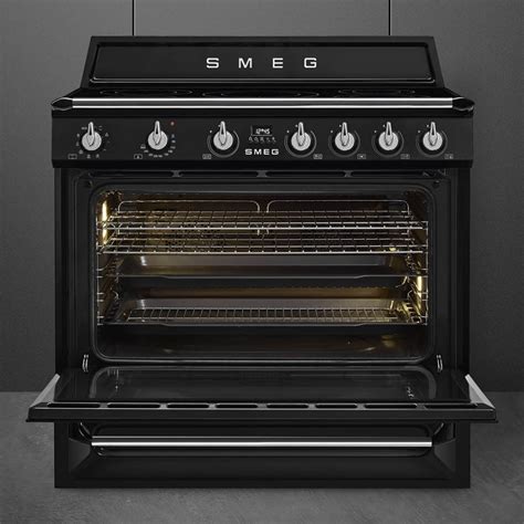 Smeg TR90IBL2 90cm Victoria Single Cavity Induction Range Cooker