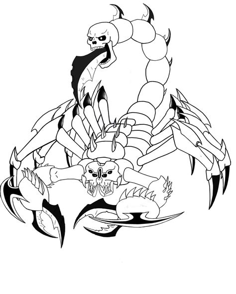 Free Scorpion Drawing Cliparts Download Free Scorpion Drawing Cliparts