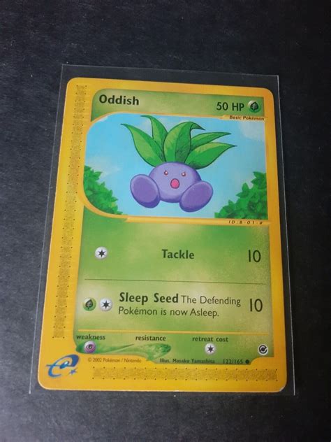 Pokemon Card Oddish Common Nm Expedition Ebay