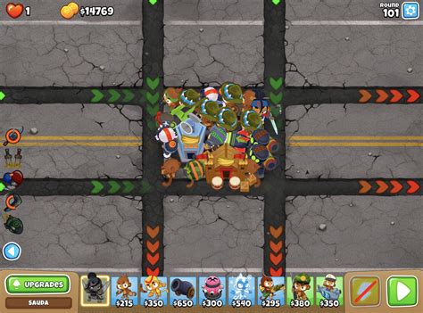 #Ouch Chimps with TOWERS ONLY IN THE MIDDLE : r/btd6