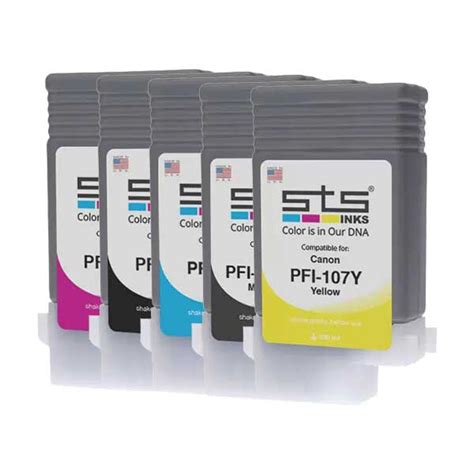 Replacement Cartridge For Canon Pfi Ml Sts Inks