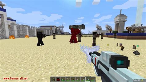 Techguns Mod Guns Worldgen Npcs Machines