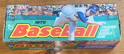 Topps Baseball Empty Display Wax Box Tom Seaver Mets Ebay