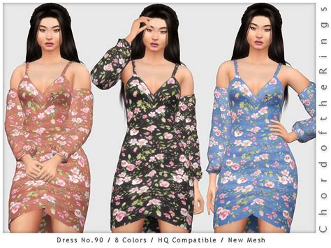 The Sims Resource Chordoftherings Dress No Dresses Sims