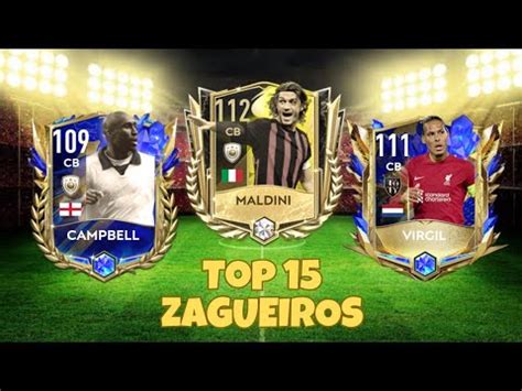 Top Os Melhores Zagueiros Do Fifa Mobile Youtube